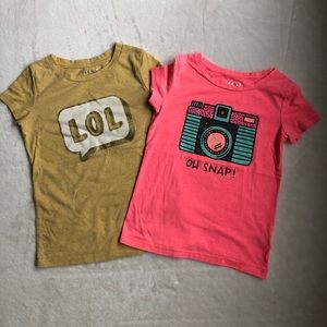2 Cat&Jack T-Shirts